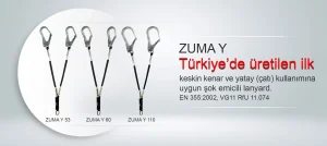 ZUMA Y Şok Emicili Lanyard: Yüksekte Çalışmanın Yeni Güvenlik Standartı